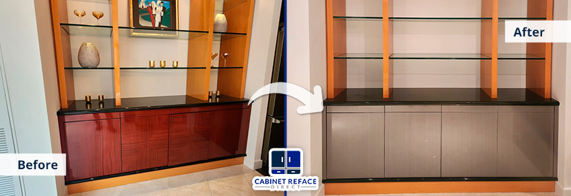 Manhattan Cabinet Refacing Before and After