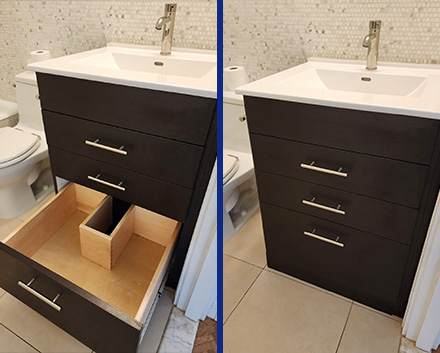 Custom Vanity by Cabinet Reface Direct