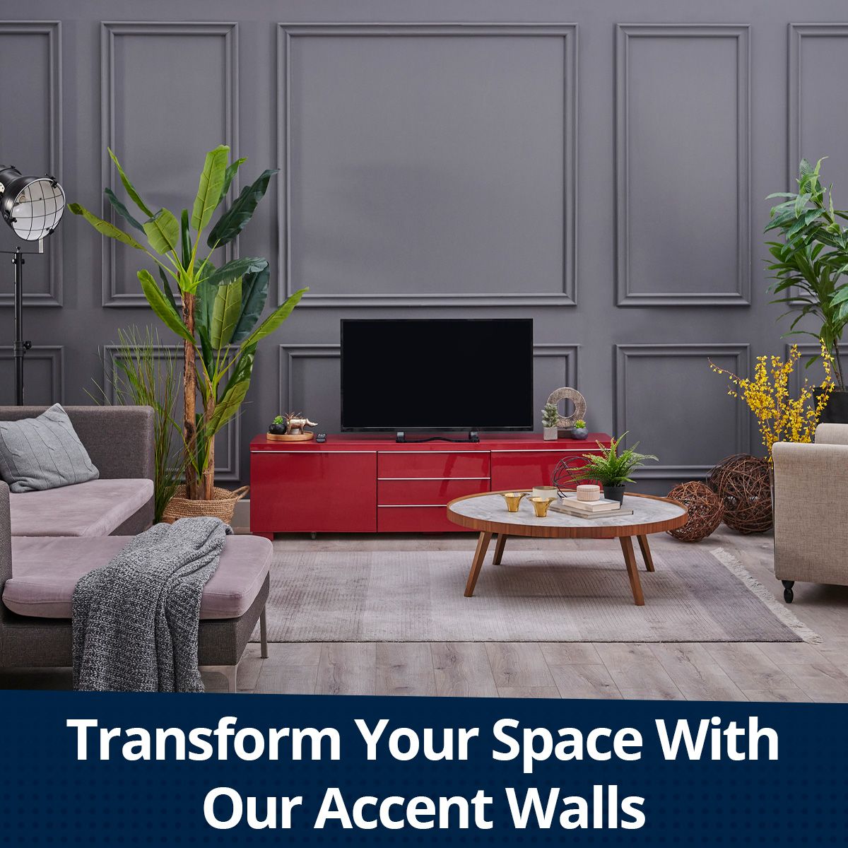 Transform Your Space With Our Accent Walls